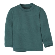 Lightweight Plain Knitted Jumper in Organic Merino Wool