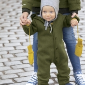 Amazing Boiled Wool Overalls / Snugglesuit