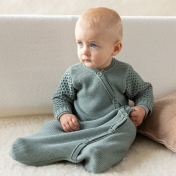 Knitted Organic Merino Wool Sleeping Bag with Sleeves