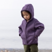 Sturdy Wool Coat with Cuffs