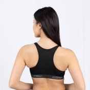 Women's Sports Bra in Wool and Silk