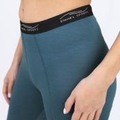 Women\'s Sport Leggings in Organic Wool & Silk