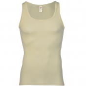 Men\'s Sleeveless Vest In Merino Wool/Silk Blend