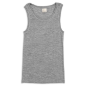 Men\'s Sleeveless Vest In Merino Wool/Silk Blend