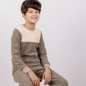 Soft Merino Wool Terry Sweater