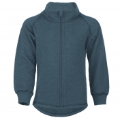 Children\'s Zip Jacket in Organic Merino Wool Terry