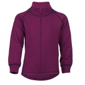 Children\'s Zip Jacket in Organic Merino Wool Terry