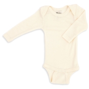 Long-Sleeved Silk & Wool Blend Baby-Body