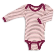 Long-Sleeved Silk & Wool Blend Baby-Body