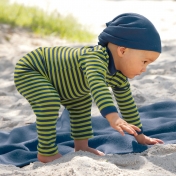 Stripy Leggings for Babies and Children in Wool/Silk Stripy Leggings for Babies and Children in Wool/Silk