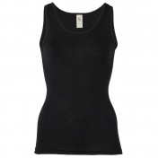 Women\'s Simple Vest in Merino Wool and Silk