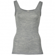 Women\'s Simple Vest in Merino Wool and Silk