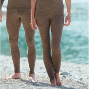 Women\'s Leggings in Merino Wool & Silk