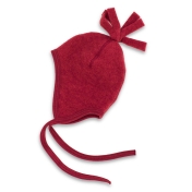 Organic Merino Wool Fleece Baby Hat With Tassel