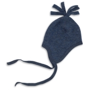 Organic Merino Wool Fleece Baby Hat With Tassel
