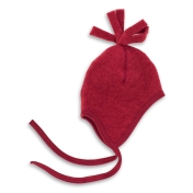 Organic Merino Wool Fleece Baby Hat With Tassel