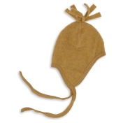 Organic Merino Wool Fleece Baby Hat With Tassel