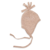 Organic Merino Wool Fleece Baby Hat With Tassel