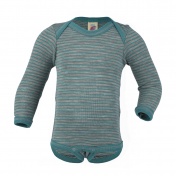 Long-Sleeved Silk & Wool Blend Baby-Body