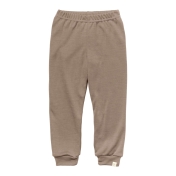 Children's Interlock Joggers in Wool and Silk
