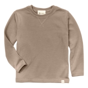 Children\'s Interlock Sweatshirt in Wool and Silk