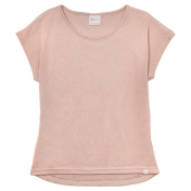 Women\'s Interlock Short-Sleeved Shirt in Wool and Silk