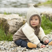Organic Merino Wool Terry Baby Jacket