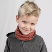 Children\'s Snood In Organic Merino Wool & Silk