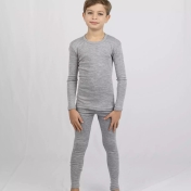 Organic Wool & Silk Leggings for 2-16yrs