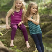 Children's Leggings in Organic Cotton, Wool & Silk [91211] - £13.00