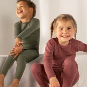 Organic Wool & Silk Leggings for 2-16yrs