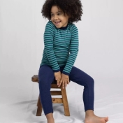 Organic Wool & Silk Leggings for 2-16yrs