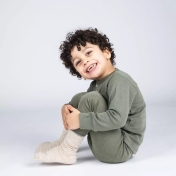 Organic Wool & Silk Leggings for 2-16yrs