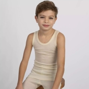 Wool & Silk Sleeveless Vest