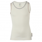 Children's Ribbed Organic Cotton Vest