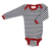 Fine Organic Merino Baby-Body, Machine-Washable