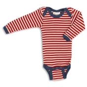 Fine Organic Merino Baby-Body, Machine-Washable