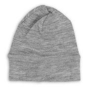 Fine Rib Organic Wool & Silk Beanie