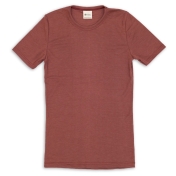 Men\'s Short-Sleeved Tee in Merino Wool and Silk