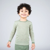 Fine Merino Wool Long-Sleeved Vest, Machine-Washable