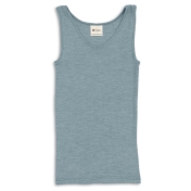 Women\'s Simple Vest in Merino Wool and Silk