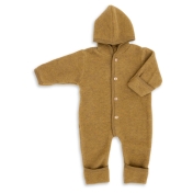 Merino Wool Fleece Snugglesuit / Pramsuit by Engel