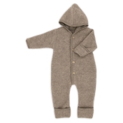 Merino Wool Fleece Snugglesuit / Pramsuit by Engel