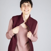 Women’s Organic Merino Wool Fleece Gilet