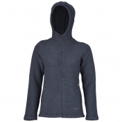 Women\'s Organic Merino Wool Fleece Hooded Jacket