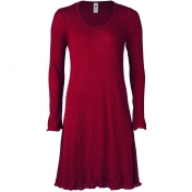 Women's Night Shirt in Organic Wool & Silk Blend
