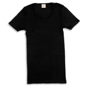 Women\'s Short Sleeved Tee in Merino Wool Silk Blend