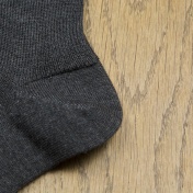 2-Pack Adult\'s Fine Ribbed Socks in Pure Machine-Washable Wool