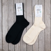 Adult's Simple 100% Organic Cotton Socks