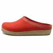 Felted Wool Slipper with Cork & Latex Sole